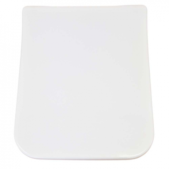 Villeroy & Boch Architectura Square Slimline Soft Close Quick Release Toilet Seat & Cover White 9M81S101