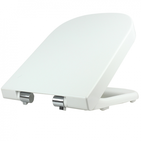 Galassia Meg11 Soft Close WC Toilet Seat & Cover White 5451