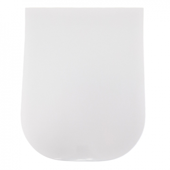 Roca The Gap Square Slim Soft Close Quick Release Toilet Seat and Cover White A801472003