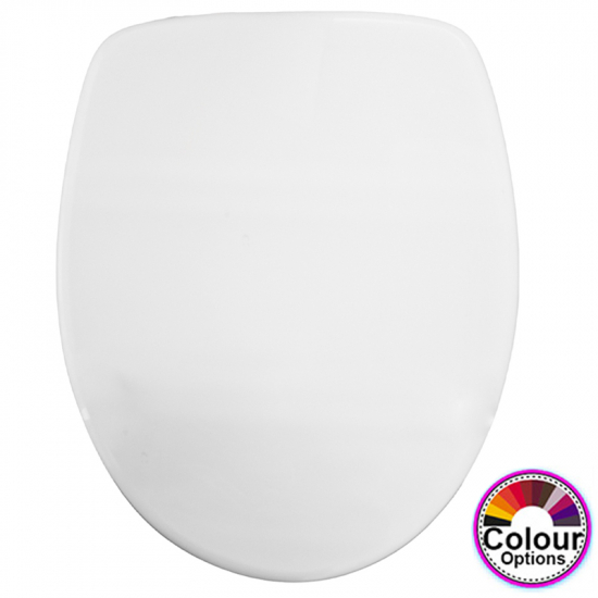 GSI Clizia Original Standard Close Toilet Seat & Cover Polyester Resin Colour Option S343P06/A
