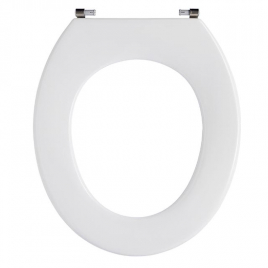 Pressalit Objecta Standard Close Top Fixing Toilet Seat Without Cover White 53011-UN4999