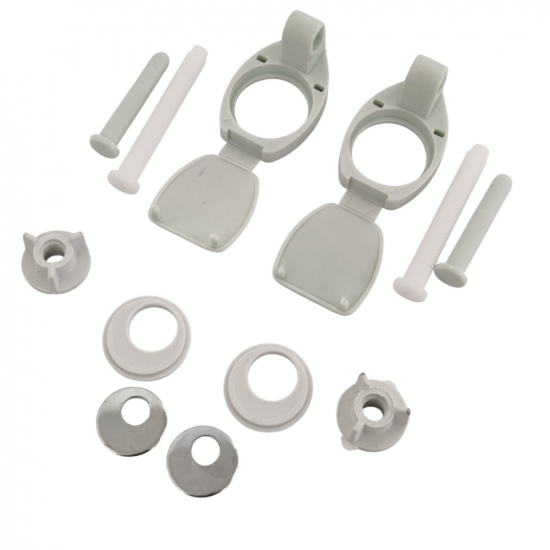 Armitage Shanks Orion Toilet Seat Hinge Set Bottom Fix Aqua S82167-AQU