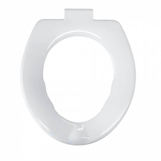 Celmac Celeste Plus Standard Close Toilet Seat Only With Metal Hinge & Stability Buffers  White SCK51WY