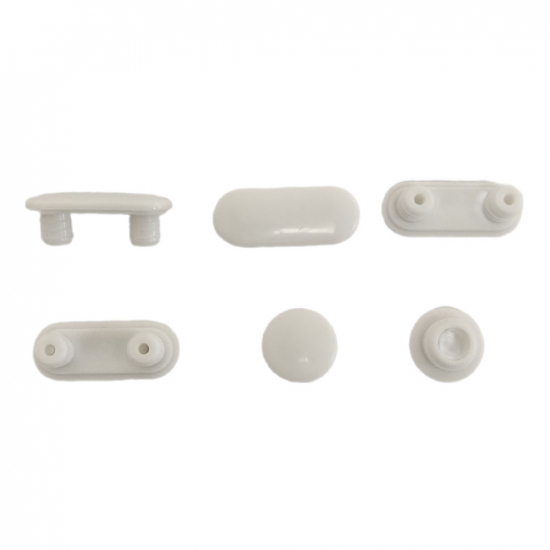 Gala Street Urea Toilet Seat And Cover Buffer Set White 5427100