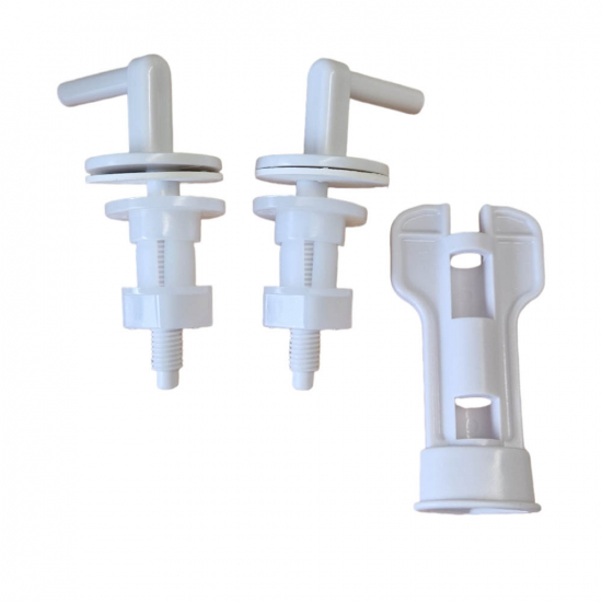 Geberit Selnova Toilet Seat Plastic Hinge Set 244.841.00.1