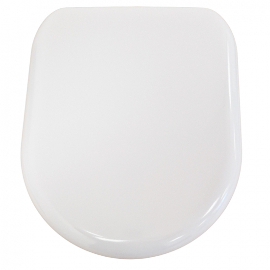 Euroshowers Rainbow D One Soft Close Quick Release Toilet Seat & Cover White 86510