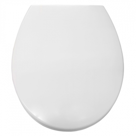 Pressalit 722 Soft Close Bottom Fixing Toilet Seat & Cover White 722000-D74999