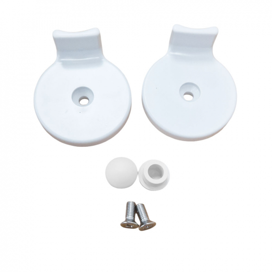 Villeroy & Boch O.Novo Toilet Seat and Lid Buffers White 92209800