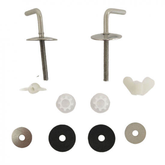 Gala Elia Urea Standard Close Toilet Seat Hinge Set 5384100