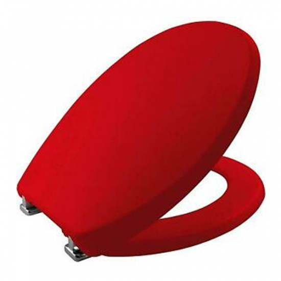 Carrara & Matta Atlantic Spa STA-TITE Chicago Red Toilet Seat & Cover 108054153