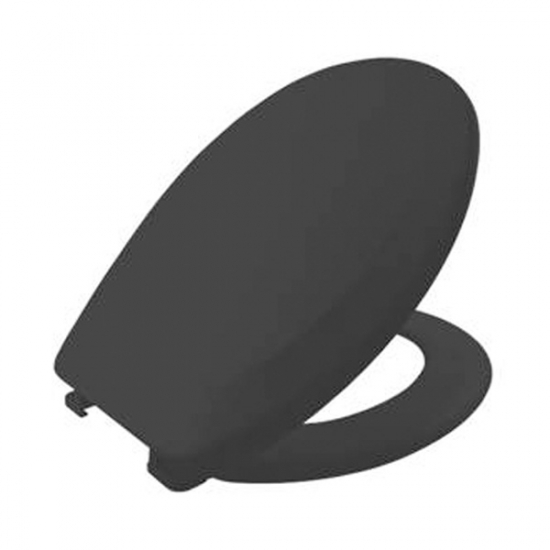 Carrara & Matta Jersey Black Toilet Seat & Cover 108051047