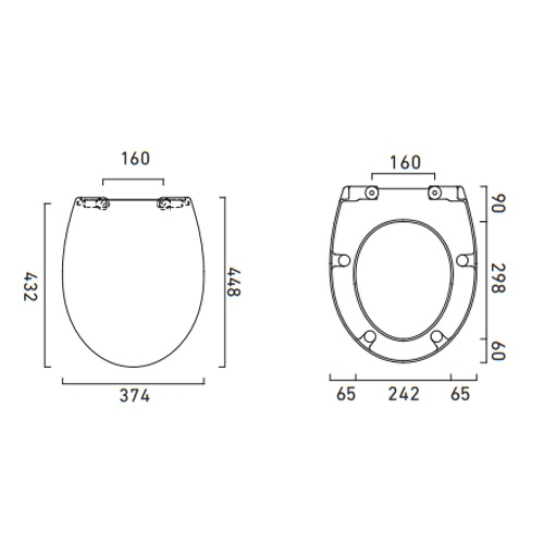 Replacement Toilet Seats Choice Replacement Toilet Seat Shop