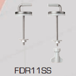 Celmac Concealed Stainless Steel Hinge Set FDR11SS