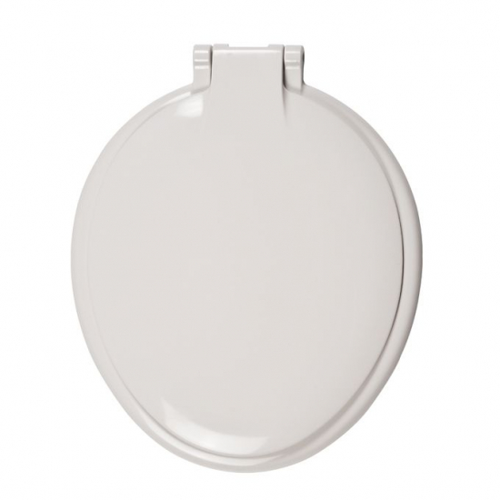Celmac Saxon Standard Close Toilet Seat & Cover With Stainless Steel Bottom Fix Hinge White SSA12WH