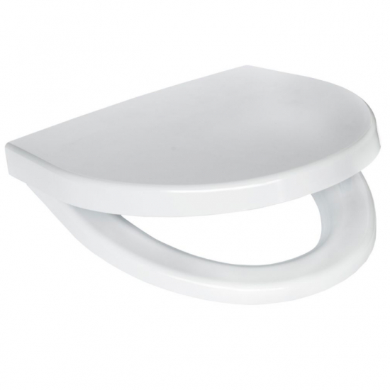 Homebase Ardleigh Toilet Seat & Cover With Soft Closure K98-0122-White