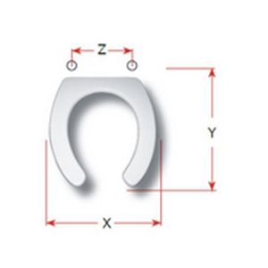 Cesabo Disabili Replacement Toilet Seat Polyester Resin S403P04