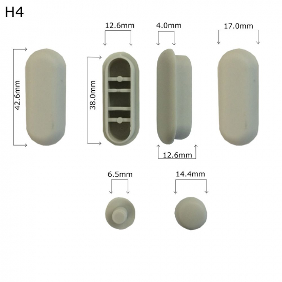 Choice Replacement Seat Buffer Set - 04020400-H4