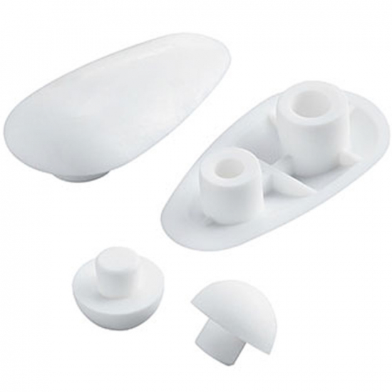 Ideal Standard Celia Toilet Seat & Cover Buffer Set White K798001