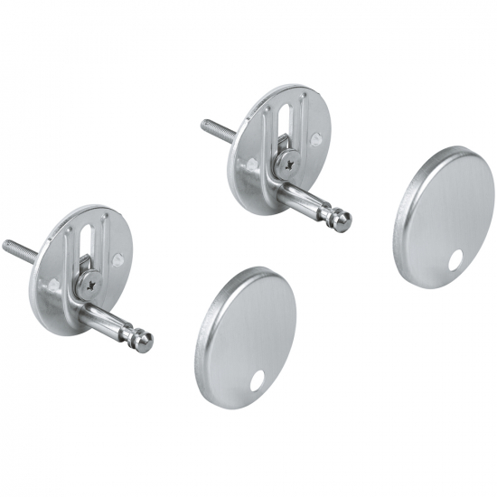 Grohe Bau Ceramic Toilet Seat Hinge Set 49529000