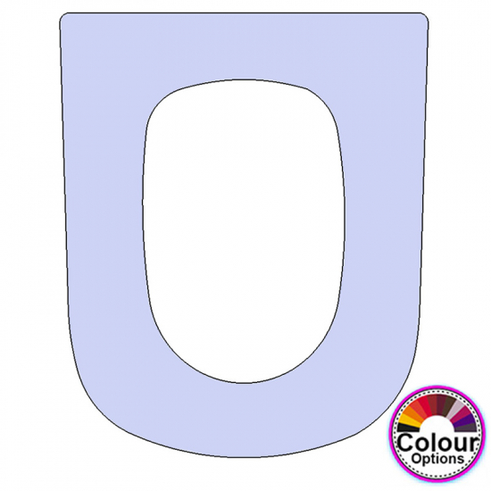 Roca Gap Square Compact Bespoke Made Standard Close Toilet Seat & Cover Lacquered Wood Colour Options CH-ROC-GAPSCOMPACT