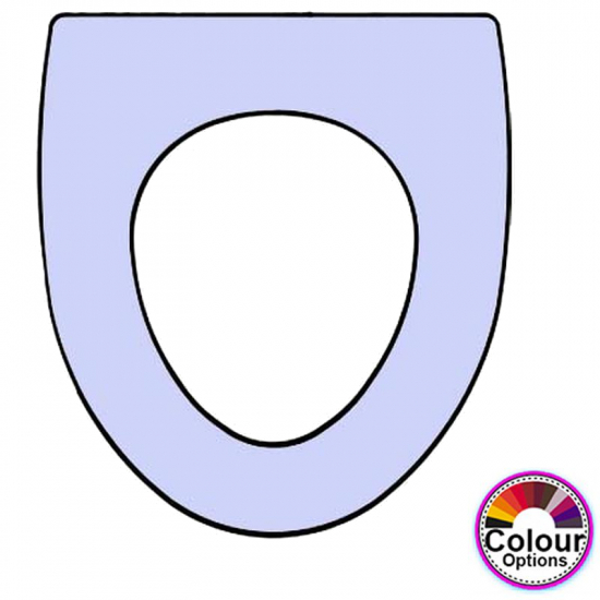BC Sanitan Highgrove Standard Close Replacement Toilet Seat & Cover Lacquered Wood CH-SAN-HIG