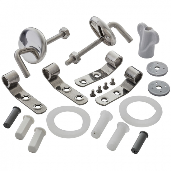 Sottini Fiori/Oracle Toilet Seat Hinge Pack Chrome EV226AA