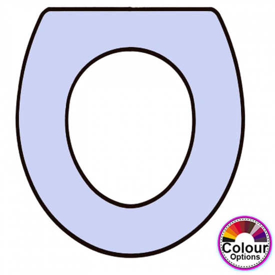 Fired Earth Kensington Standard Close Replacement Toilet Seat & Cover Lacquered Wood CH-STD-FIR-KEN