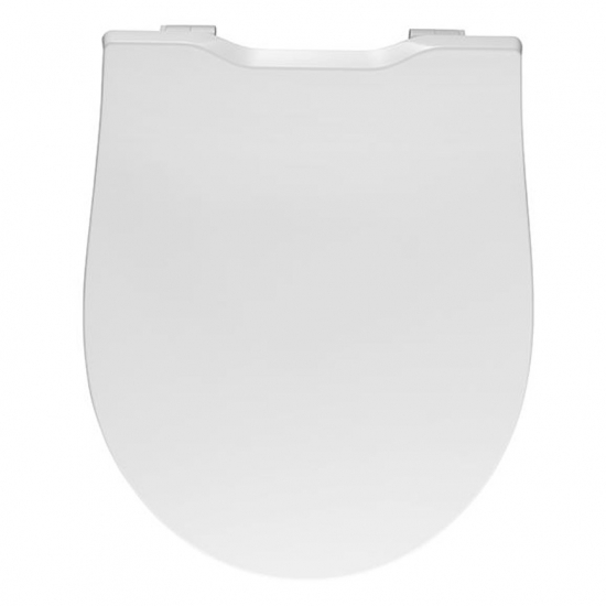 Pressalit Objecta Pro Polygiene Standard Close Top & Bottom Fixing Toilet Seat & Cover White 990011-DH4999