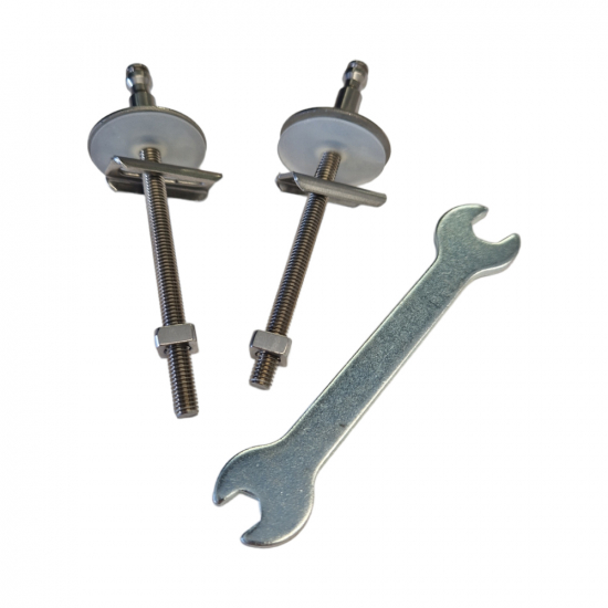 Laufen Moderna R Slim Toilet Seat Hinge Set H8965470000001 - 8.9654.7