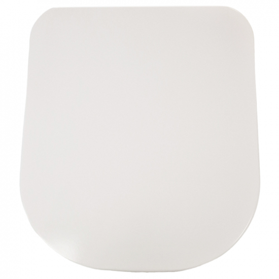 BagnoDesign Attache Slim Soft Close Toilet Seat And Cover White AQE-ATT-330S-C-WH