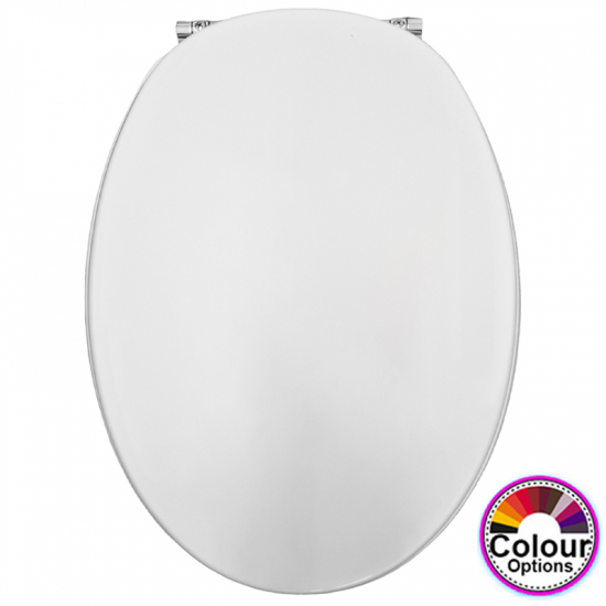 Azzurra Cult Standard Close Toilet Seat & Cover Polyester Resin Colour Option S365P05/A