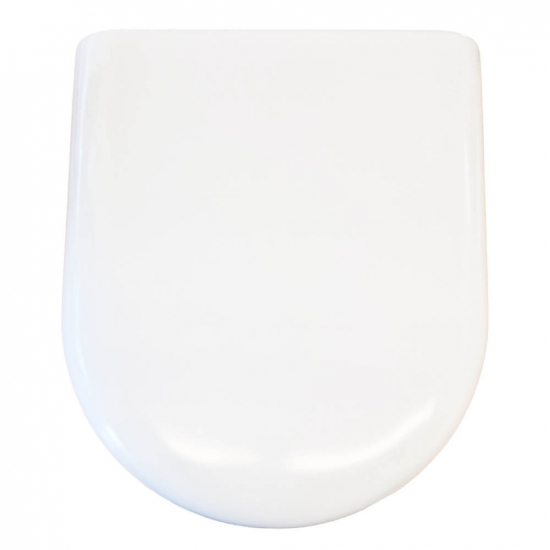 Britton Bathrooms Compact Soft Close Toilet Seat & Cover White SS.1028