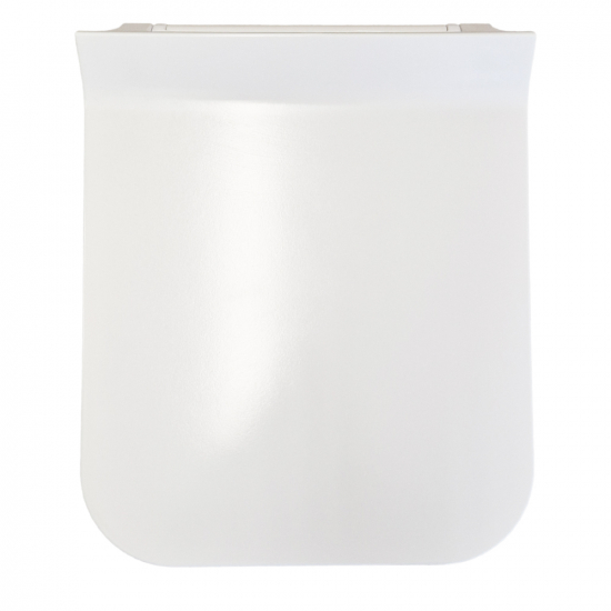 Cersanit Crea Square Slim Soft Close Toilet Seat & Cover White K98-0178