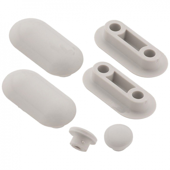 Geberit Smyle Toilet Seat and Cover Buffer Set White 598111000