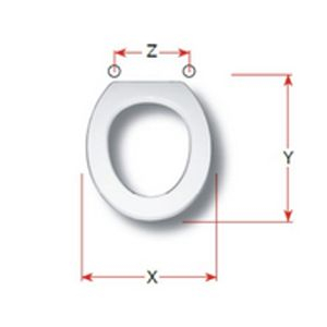 Disegno Ceramica Paolina Replacement Toilet Seat Polyester Resin S448P01