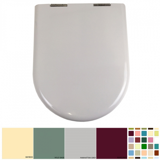 Doulton/Allia Courreges Luxury Toilet Seat & Cover (Original) HM-5727