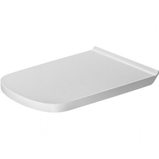Duravit Durastyle Elongated Soft Close Vital Toilet Seat & Cover White 0062390000