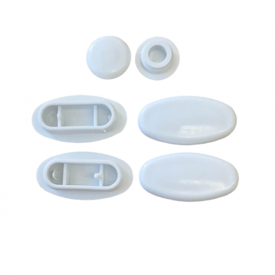 Gala Jazz Toilet Seat and Cover Buffer Set White 5427300