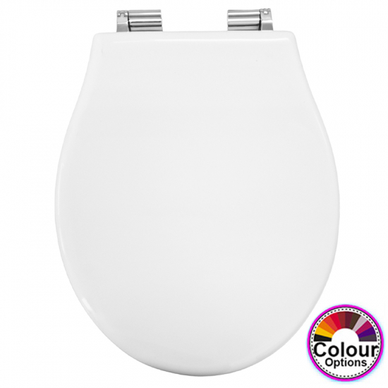 Azzurra Giunone Soft Close Toilet Seat & Cover Polyester Resin Colour Options S402PS01