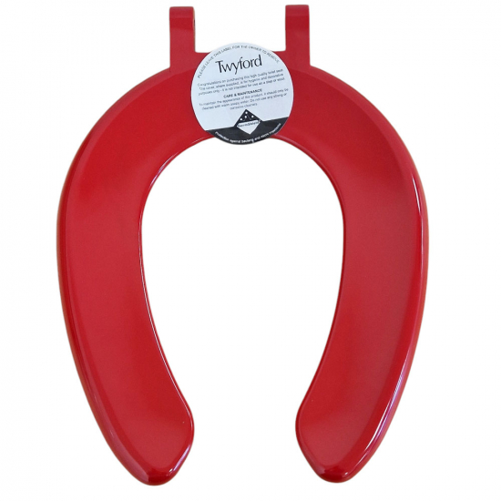 Twyford Crescent Junior Standard Close Toilet Seat Only Red ST1304RD
