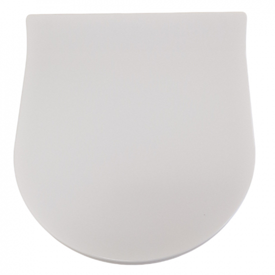 Bauhaus Kai X Soft Close Thin Toilet Seat & Cover White KL6205W