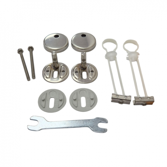 Villeroy & Boch Aveo New Generation Soft Close Toilet Seat Hinge Set 92245161