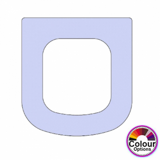 Villeroy & Boch Sentique Soft Close Replacement Toilet Seat & Cover Lacquered Wood CHSC-VAB-SEN