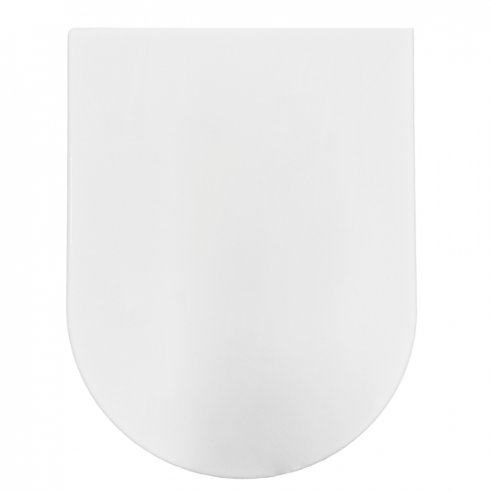 Duravit Starck 3 Elongated Soft-Close Toilet Seat & Cover White 0063390000