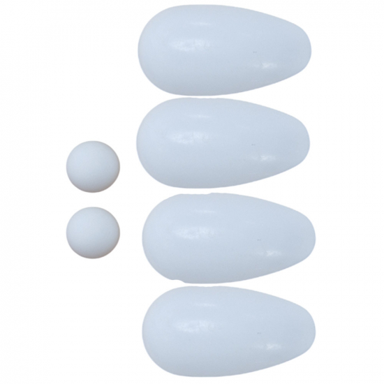 Choice Ettan2 Toilet Seat & Cover Buffer Set White CH.506370