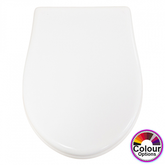 Falerii Thermae Standard Close Toilet Seat & Cover Polyester Resin Colour Options S323P01/E