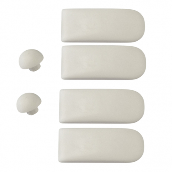Villeroy & Boch O.Novo Toilet Seat & Cover Buffer Set White 92242101