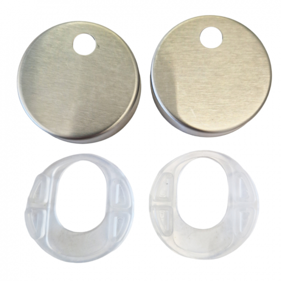 Villeroy & Boch Toilet Seat Hinge Cover Caps Set 92220500