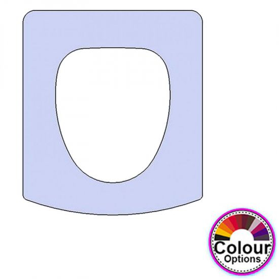 TC Bathrooms Central Standard Close Replacement Toilet Seat & Cover Lacquered Wood CH-TCB-CEN