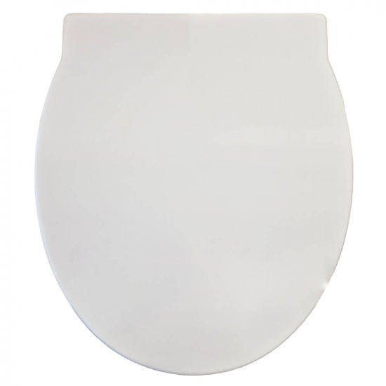GSI Panorama Standard Close Toilet Seat & Cover Thermoset White T050BC